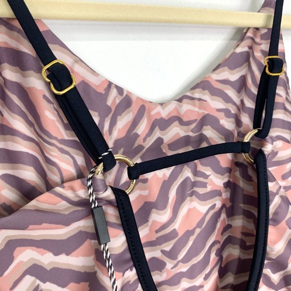 NWT MAI-MIA Dylan One Piece in Pink Leopard Sz S - Picture 6 of 10